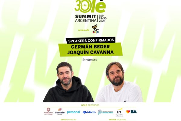 Olé Summit 2026: Beder y Cavanna protagonizan la dupla más esperada
