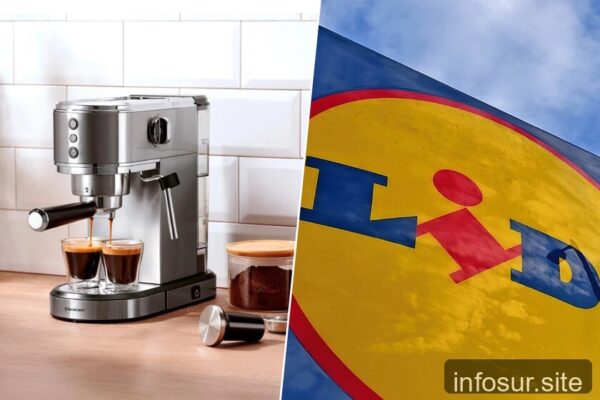 Lidl vuelve a sorprender con una cafetera espresso de alta gama, ahora en oferta por 99 euros