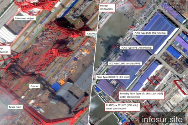 China prueba submarinos sin tripulantes del tamaño de un edificio