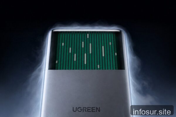Ugreen lanza una powerbank inalámbrica con tecnología de refrigeración líquida